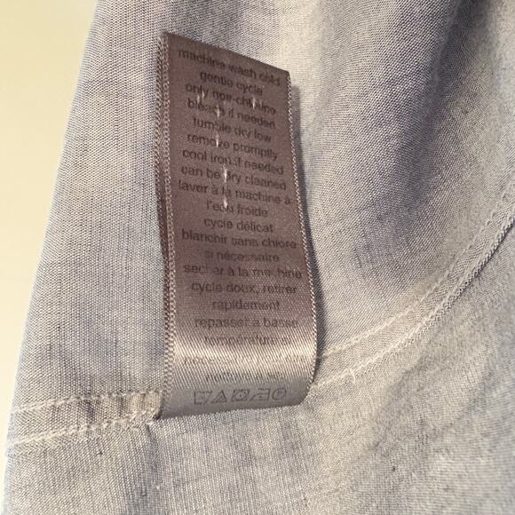 John Varvatos Button Shirt Gray Men’s Large - Picture 11 of 12